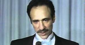 F. Murray Abraham being named best actor at the 1985 Academy Awards