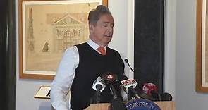 Brian Higgins announces plans to resign, full press conference