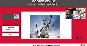 Codice civile - Lezione 1 - Il Diritto e il Codice