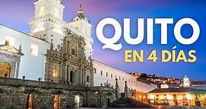 QUITO (Ecuador) en 4 días 🇪🇨: Qué hacer y Lugares a visitar
