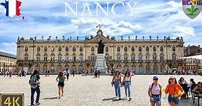 Nancy Walking Tour France 🇫🇷 | 4K City Walk
