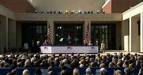 The George W. Bush Presidential Center Dedication Ceremony