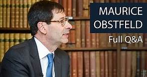 Prof Maurice Obstfeld | Full Q&A | Oxford Union