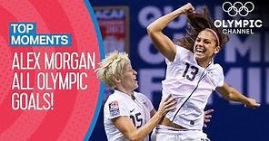 Alex Morgan - ALL Olympic goals! | Top Moments