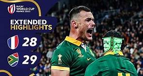 The greatest match EVER?! | France v South Africa | Rugby World Cup 2023 Extended Highlights