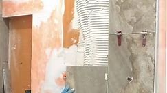 One of the fastest & easiest patterns to tile a shower is 12 x 24’s in a vertical position. Start from the outside edge & work your way in 👍 And with proper technique of thinset application, you’ll have a solid installation 👊 #tile #diy #shower #bathroomremodel #homeimprovement #facebookreels | Bathroom Remodeling Teacher