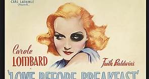 Love Before Breakfast 1936, Carole Lombard, Preston Foster, Cesar Romero, Bert Roach,