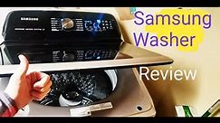 Samsung Washer unbox review