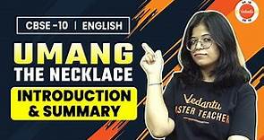 Introduction and Summary Of The Necklace Class 10 | NCERT 10th English Chapter-7 | CBSE Exam 2024