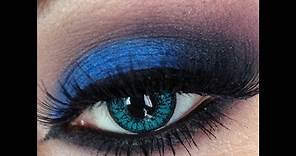 Tutorial De Maquillaje: Ojos Azul Intenso - JuanCarlos960
