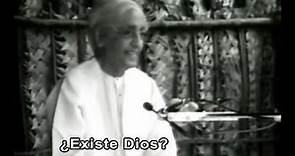 ¿Existe Dios? - Jiddu Krishnamurti
