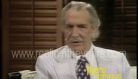 Vincent Price • Interview (his personal philosophy of life and culture) • 1979 [RITY Archive]