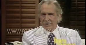 Vincent Price • Interview (his personal philosophy of life and culture) • 1979 [RITY Archive]