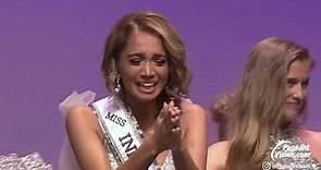 2023 Miss Indiana Teen USA Crowning Moment - Kinley Shoemaker