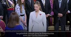 Princess Leonor steps into the spotlight on milestone birthday for historic swearing-in ceremony - best photos