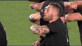 New Zealand's first Haka at Rugby World Cup 2019