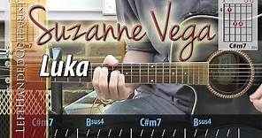 Suzanne Vega - Luka | guitar lesson