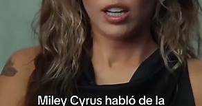 Miley Cyrus habló de la película que grabó con su ex esposo 🫣 @Miley Cyrus #viral #parati #fyp #thelastsong #love #tiktok #mileycyrus