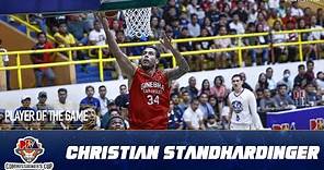 Christian Standhardinger goes to work for Ginebra | PBA Season 48 Commissioner's Cup