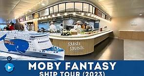 Moby Fantasy, ship tour! Scopri gli interni del traghetto più grande del mondo