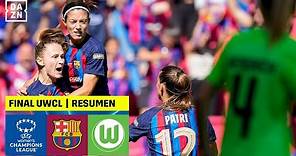 RESUMEN Y GOLES | FC Barcelona vs. Wolfsburgo (Final UEFA Women’s Champions League 2023) (Español)