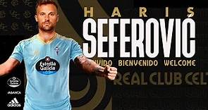 Primera rueda de prensa de Haris Seferovic como jugador del RC Celta