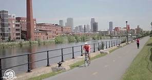 The Lachine Canal in the Heart of Montréal