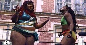 Trish Adora vs Karen Bam Bam (Women's Wrestling) Black Girl Magik