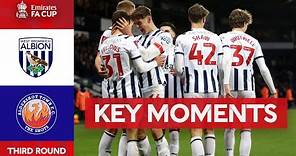 West Bromwich Albion v Aldershot | Key Moments | Third Round | Emirates FA Cup 2023-24 Town
