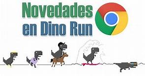 Lo Nuevo de Google Chrome Para el Juego del Dinosaurio T-Rex