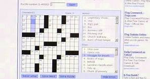 Where to Play Crossword Puzzles Online
