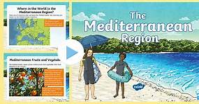 Facts About The Mediterranean Region - Information PowerPoint