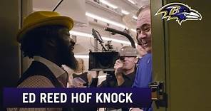 Watch Ed Reed Get the Hall of Fame Knock on the Door