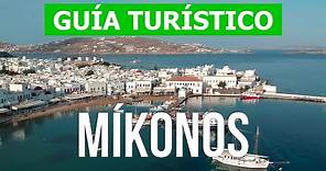 Mykonos, Grecia | Playas, naturaleza, atracciones, lugares | vídeo 4k | Isla de Mykonos que ver