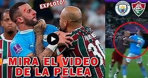 Pelea Felipe Melo y Kyle Walker, VIDEO COMPLETO Partido Manchester City vs Fluminense Final Mundial