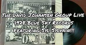 The DAVID JOHANSEN Group Live vinyl rip 1978 original full album with Syl Sylvain / New York Dolls
