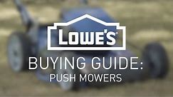 How To Choose The Right Push Mower | Buying Guide