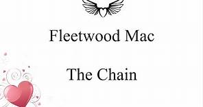 Fleetwood Mac - The Chain (lyrics)