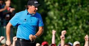 Top 10: Phil Mickelson shots on the PGA TOUR