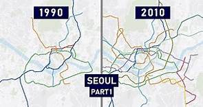 Evolution of the Seoul Metropolitan Subway 1974-2010 [Part 1]