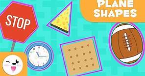 Geometric Plane Shapes For Kids - Primary Vocabulary