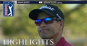 Adam Scott extended highlights | Round 1 | Wells Fargo