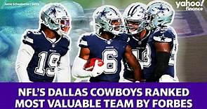 The Dallas Cowboys are the most valuable NFL team at $8 billion