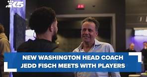 Jedd Fisch named new UW football head coach
