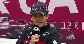 Zhou Guanyu Press Conference Interview - Formula 1, 2023 Qatar GP