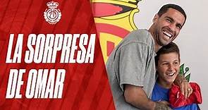La sorpresa de Omar Mascarell a Juanjo | RCD Mallorca