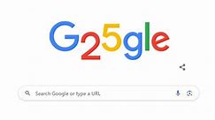 Google Celebrates 25th Birthday: गूगल साजरा करतंय 25 वा वाढदिवस, पाहा हटके डूडल | 📲 LatestLY मराठी