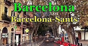 [[SPAIN-BARCELONA]] Walking inside and outside Barcelona-Sants railway station 11/NOV/2020 05:20 pm