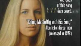 ♥ "Killing Me Softly with His Song" (1972) ♫ Lori Lieberman