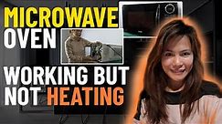 Fixing microwave not heating | How to repair a microwave oven that's not heating up food?